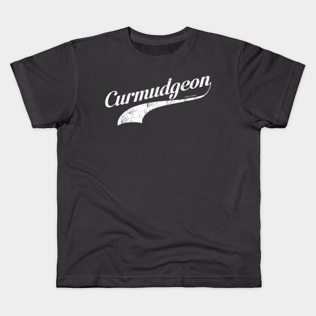 Curmudgeon (Salty, Grumpy Old Man) Kids T-Shirt by eBrushDesign